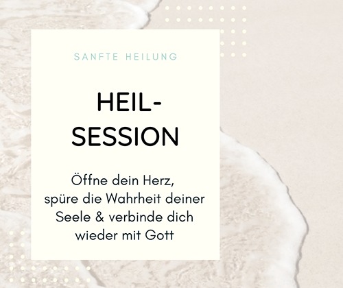 Heilsession Heilung für die Seele