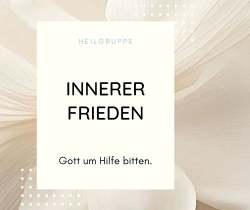 Gebet für inneren Frieden & Blessing